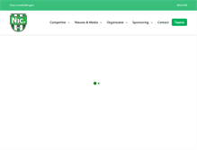 Tablet Screenshot of nic-korfbal.nl